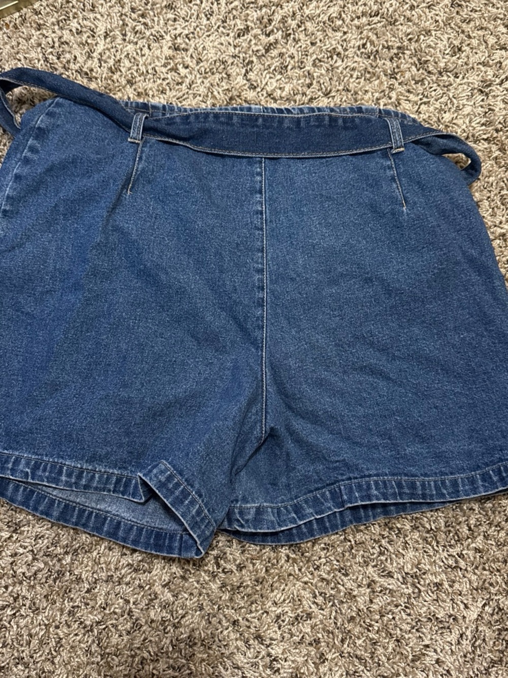Vintage Route 66 Jean Skort - Picture 3 of 4